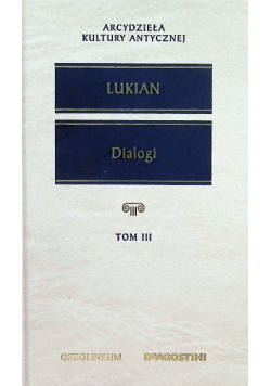 Lukian Dialogi Tom III