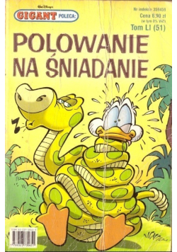 Gigant poleca Tom 51 Polowanie na śniadanie