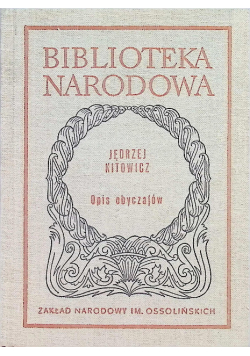 Opis obyczajów