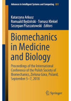 Biomechanics in Medicine and Biology: Proceedings