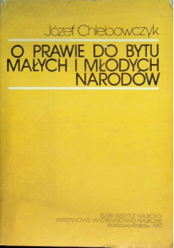 O prawie do bytu małych i młodych narodów