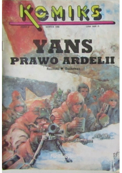 Komiks fantastyka Nr 2 / 90 Yans prawo Ardelii