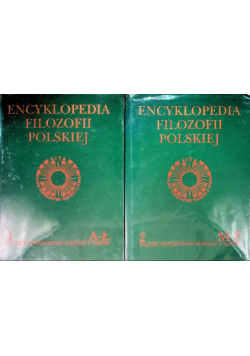 Encyklopedia filozofii polskiej Tom 1 i 2