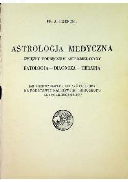 Astrologia medyczna 1934 r.
