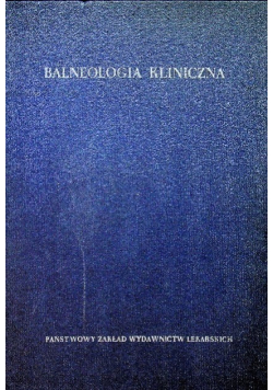 Balneologia kliniczna