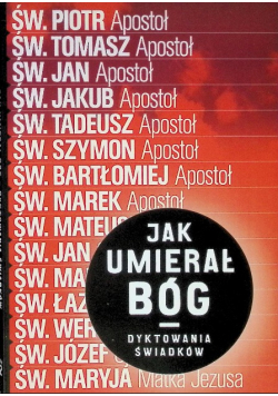Jak umierał Bóg