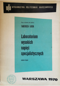 Laboratorium wysokich napięć specjalistycznych