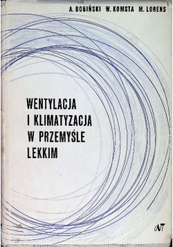 Wentylacja i klimatyzacja w przemyśle lekkim