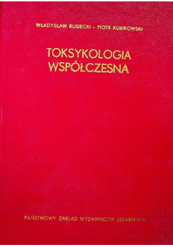 Toksykologia współczesna