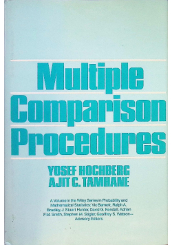 Multiple Comparison Procedures
