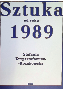 Sztuka od roku 1989