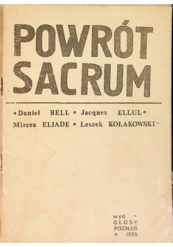 Powrót Sacrum