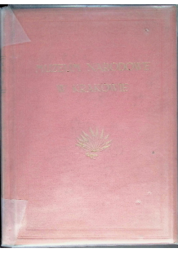 Muzeum Narodowe w Krakowie 1923 r.