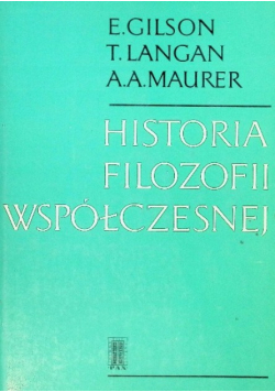 Historia filozofii współczesnej