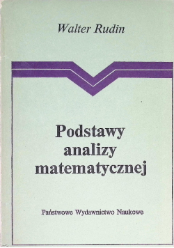 Podstawy analizy matematycznej