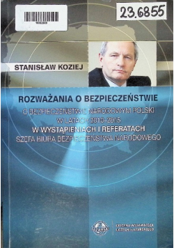 Rozważania o bezpieczeństwie