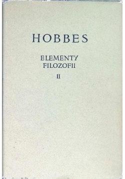 Elementy filozofii Tom II
