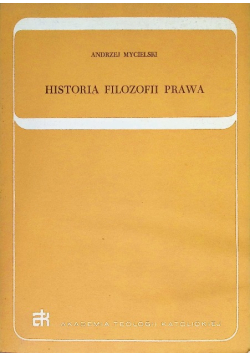 Historia filozofii prawa