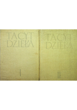 Tacyt dzieła Tom I i II
