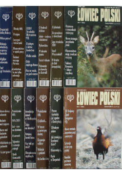 Miesięcznik Łowiec Polski Nr 1-12/01