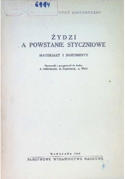 Żydzi a powstanie styczniowe