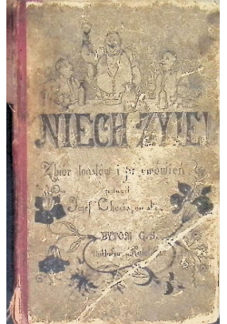 Niech żyje Zbiór toastów i przemówień 1900r.