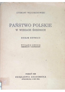Państwo Polskie w wiekach średnich 1948 r.