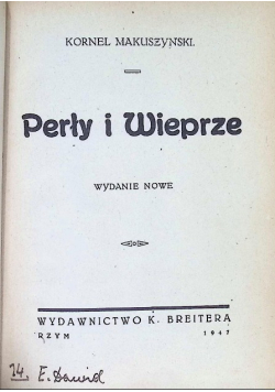 Perły i Wieprze 1947 r.