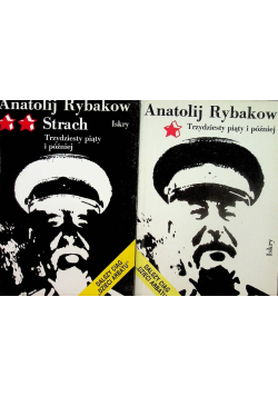 Strach/ Trzydziesty piąty i później  Tom 1 i 2