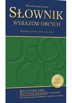 Słownik wyrazów obcych kieszonkowy