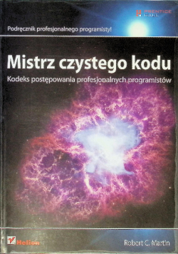 Mistrz czystego kodu Kodeks postępowania profesj