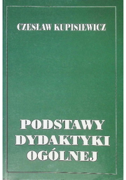 Podstawy dydaktyki ogólnej