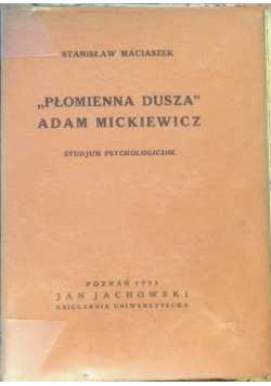 Płomienna dusza 1933 r.