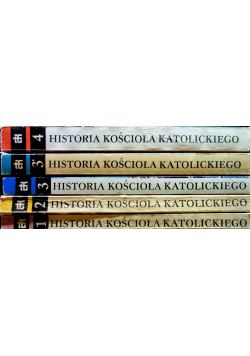 Historia Kościoła Katolickiego Tom 1 do 4