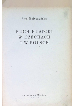 Ruch Husycki w Czechach i Polsce