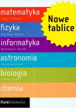 Nowe tablice Matematyk, fizyka, informatyka, astronomia, biologia, chemia