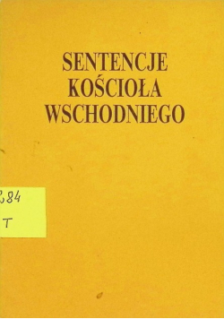 Sentencje Kościoła Wschodniego