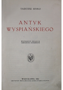 Antyk Wyspiańskiego