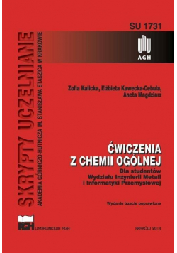 Ćwiczenia z chemii ogólnej dla studentów...