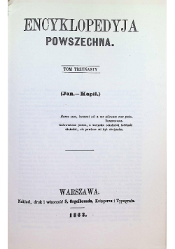 Encyklopedyja powszechna Tom 13