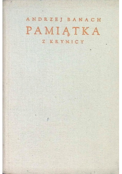 Pamiątka z Krynicy
