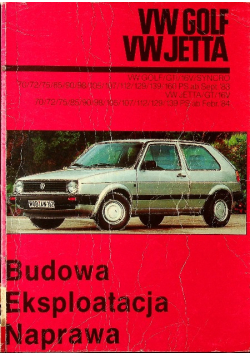 VW Golf VW Jetta budowa eksploatacja naprawa