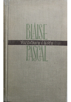Pascal rozprawy i listy