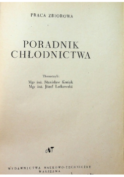 Poradnik chłodnictwa