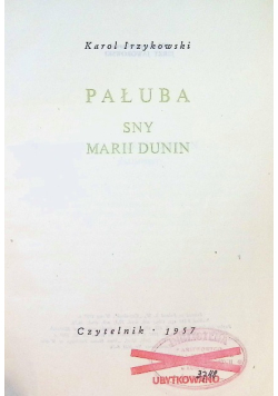 Pałuba Sny Maryi Dunin