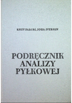 Podręcznik analizy pyłkowej