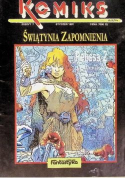 Komiks Świątynia Zapomnienia Zeszyt 7