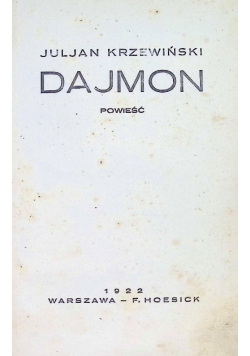 Dajmon 1922 r.