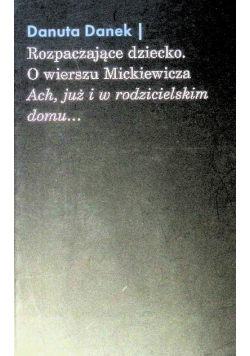 Rozpaczające dziecko