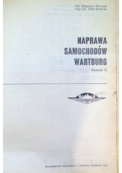 Naprawa samochodów Wartburg